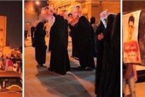تظاهرات مردم بحرین و استمرار تحصن مقابل منزل آیت‌الله عیسی قاسم