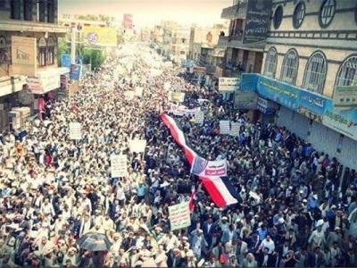 هزاران یمنی در شهر «صنعاء» تظاهرات کردند