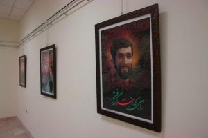 نمایشگاه پوستر «شهید حججی» در حوزه هنری گلستان برپا شد