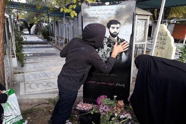 تهران| رونمایی از یادمان شهید «حججی» در بهشت زهرا(س)+فیلم